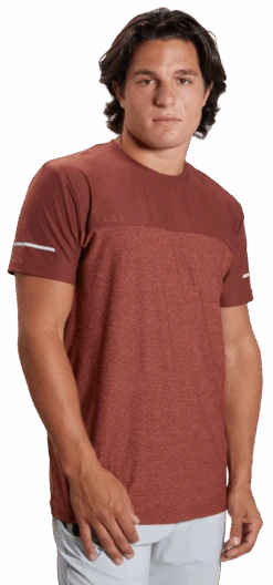 Bauer Fleece Colour Block Training Tee Adult -Hockey Supremacy Deals Store 1059671 Rust 2263