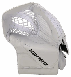 Bauer Supreme Mach Senior Goalie Catcher -Hockey Supremacy Deals Store 1059807 3 4 White 1006