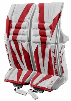 True Hockey True Catalyst 7X3 Intermediate Goalie Pads -Hockey Supremacy Deals Store 2023 Hockey Catalyst GoaliePads 7X3 WhiteRed 2