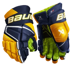 Bauer Vapor 3X Junior Hockey Gloves 19 Bauer Vapor 3X Junior Hockey Gloves -Hockey Supremacy Deals Store 3X JR FRONT NVG2