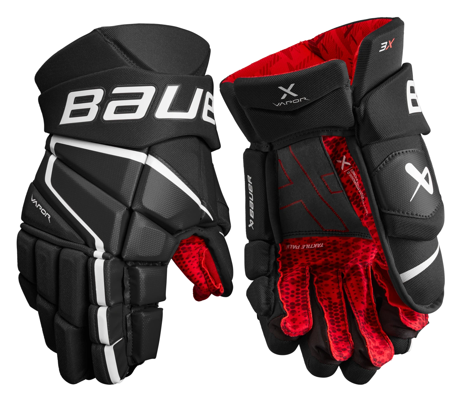 Bauer Vapor 3X Intermediate Hockey Gloves 1 Bauer Vapor 3X Intermediate Hockey Gloves