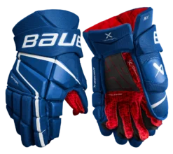 Bauer Vapor 3X Senior Hockey Gloves 18 Bauer Vapor 3X Senior Hockey Gloves -Hockey Supremacy Deals Store 3X SR FRONT BLU2