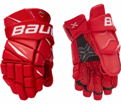 Bauer Vapor X2.9 Junior Hockey Gloves -Hockey Supremacy Deals Store 660312 RED 01