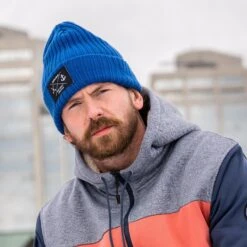 Bauer X East Coast Lifestyle Rib Patch Beanie 9 Bauer X East Coast Lifestyle Rib Patch Beanie -Hockey Supremacy Deals Store 660381 BLU 02