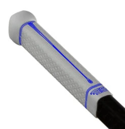 Buttendz Flux Z Stick Grip -Hockey Supremacy Deals Store BUTT Flux White Tilt BLUE WEB