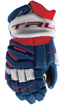 True Hockey True Catalyst 7X Junior Hockey Gloves -Hockey Supremacy Deals Store CT7xGlove Red White Blue