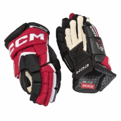 CCM JetSpeed FT6 Pro Junior Hockey Gloves -Hockey Supremacy Deals Store HGFT6PRO BKRW 03