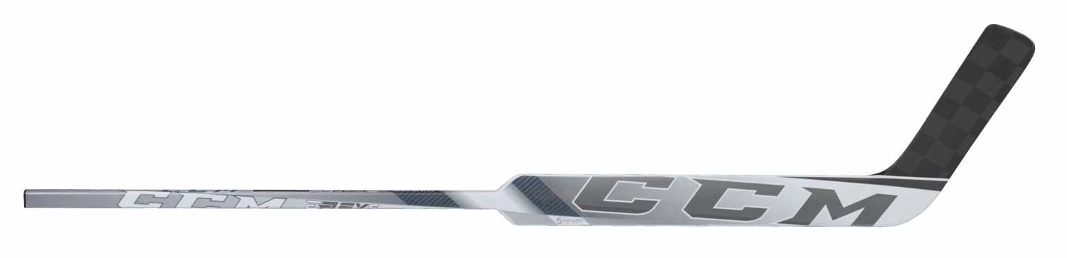 CCM EFLEX5 Prolite Senior Goalie Stick (White/Ice Grey) 1 CCM EFLEX5 Prolite Senior Goalie Stick (White/Ice Grey)