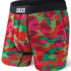 SAXX Ultra Boxer Fly Red Cookie Cutter Camo