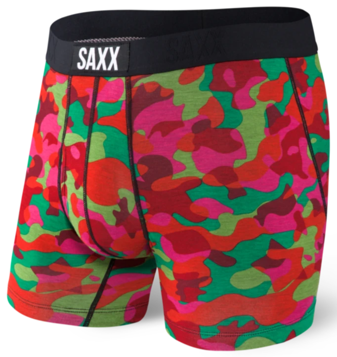 SAXX Ultra Boxer Fly Red Cookie Cutter Camo 1 SAXX Ultra Boxer Fly Red Cookie Cutter Camo