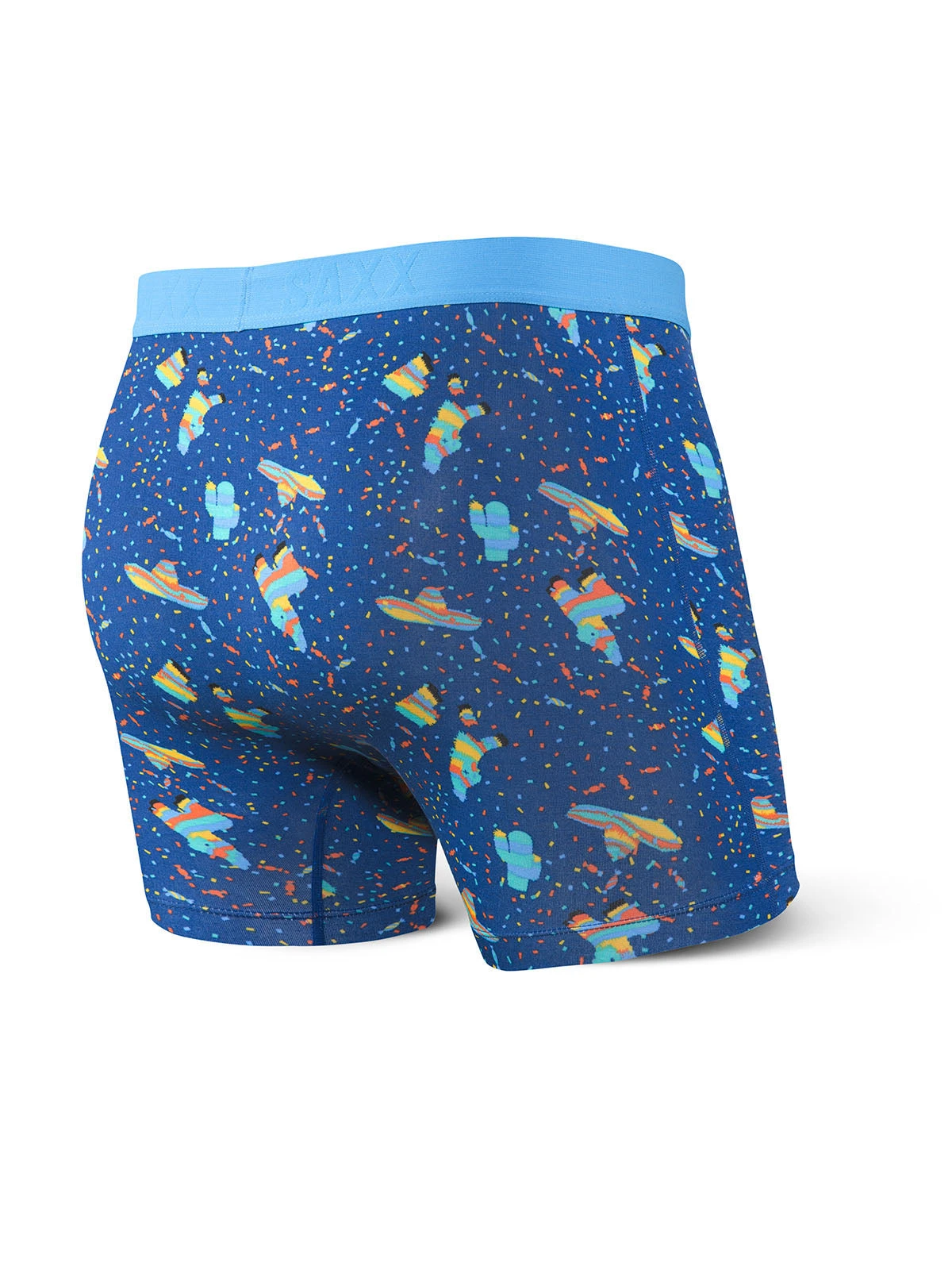 SAXX Vibe Boxer Brief Blue Pinata Bang 2 SAXX Vibe Boxer Brief Blue Pinata Bang - Image 2