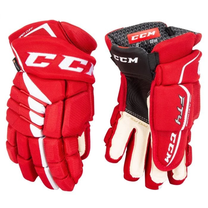 CCM JetSpeed FT4 Junior Hockey Gloves 2 CCM JetSpeed FT4 Junior Hockey Gloves - Image 2