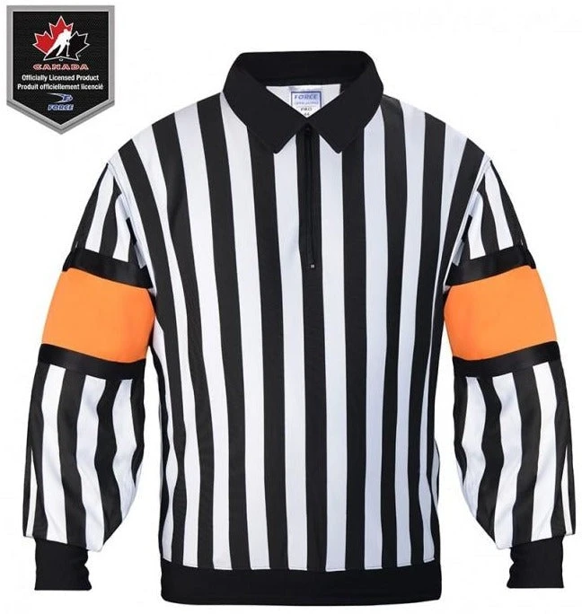 Force Women's Pro Sewn-In Armbands Referee Jersey 1 Force Women's Pro Sewn-In Armbands Referee Jersey