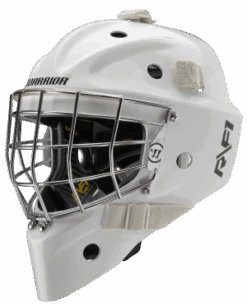 Warrior RF1+ Junior Goalie Mask -Hockey Supremacy Deals Store rf1jpm0wh war 01 i