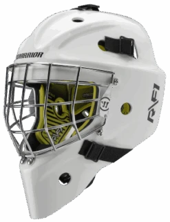 Warrior RF1 Senior Goalie Mask -Hockey Supremacy Deals Store rf1sm0wh war 01 i