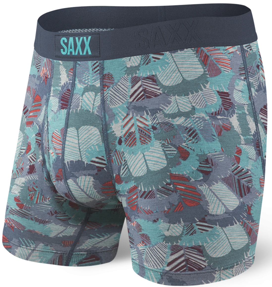 SAXX Ultra Boxer Fly Blue Feathers 1 SAXX Ultra Boxer Fly Blue Feathers