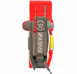 Warrior Ritual GT2 Intermediate Goalie Pads (w/ Knee Pads) 12 Warrior Ritual GT2 Intermediate Goalie Pads (w/ Knee Pads) -Hockey Supremacy Deals Store warrior ritual gt2 intermediate goalie pads back