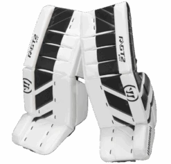 Warrior Ritual GT2 Intermediate Goalie Pads (w/ Knee Pads) 15 Warrior Ritual GT2 Intermediate Goalie Pads (w/ Knee Pads) -Hockey Supremacy Deals Store warrior ritual gt2 intermediate goalie pads black white