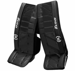Warrior Ritual GT2 Junior Goalie Pads (w/ Knee Pads) -Hockey Supremacy Deals Store warrior ritual gt2 junior goalie pads black