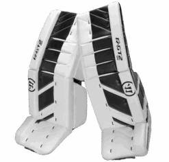 Warrior Ritual GT2 Senior Goalie Pads (w/ Knee Pads) -Hockey Supremacy Deals Store warrior ritual gt2 senior goalie pads white black